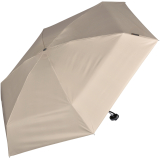 Knirps mini Taschenschirm Travel mit UV- und Hitze-Schutz - Silver Heatshield - beige