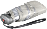 Knirps mini Taschenschirm Travel mit UV- und Hitze-Schutz - Silver Heatshield - stone