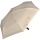 Knirps Taschenschirm U.200 Ultra Light Duomatic mit UV- und Hitzeschutz - Silver Heatshield - beige