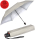 Knirps Taschenschirm U.200 Ultra Light Duomatic mit UV- und Hitzeschutz - Silver Heatshield - stone