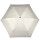 Knirps Taschenschirm U.200 Ultra Light Duomatic mit UV- und Hitzeschutz - Silver Heatshield - stone