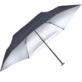Knirps Taschenschirm US.050 Ultra Light Slim Manual mit UV- und Hitzeschutz - Silver Heatshield - navy