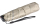 Knirps Taschenschirm US.050 Ultra Light Slim Manual mit UV- und Hitzeschutz - Silver Heatshield - beige