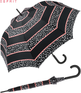 Esprit Stockschirm Automatik Memphis Stripe black