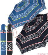 Esprit Taschenschirm Easymatic Light Auf-Zu Automatik E-Dots