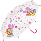 Kinder-Stockschirm transparent Paw Patrol - Flowers