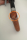 Stützschirm mit Fritzgriff aus Holz mit Automatik stabil windfest - checks brown 83 cm - 2. Wahl