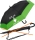iX-brella expandierender Stockschirm mit Automatik move to XXL - schwarz-grün - 2. Wahl