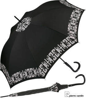 Pierre Cardin Regenschirm schwarz-weiß - Stockschirm - 2. Wahl