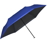 Doppler zero extrem leichter Mini Damen Taschenschirm UV-Schutz Ultra Sun - ocean blue-black