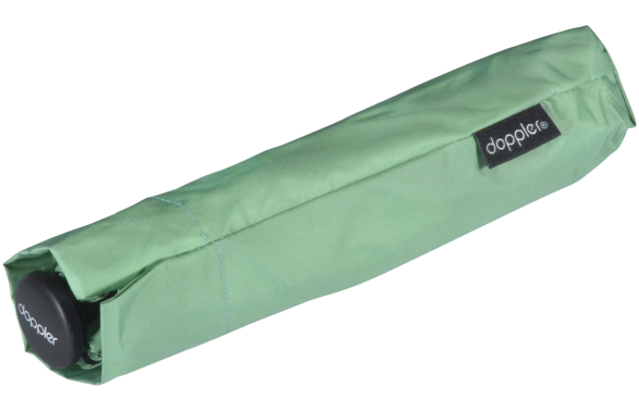 Doppler zero extrem leichter Mini Damen Taschenschirm UV-Schutz Ultra Sun - malachite green-black
