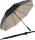 Doppler zero XXL Ultra Sun Golf Regenschirm mit UV-Schutz - black-ivory