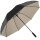 Doppler zero XXL Ultra Sun Golf Regenschirm mit UV-Schutz - black-ivory