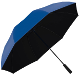 Doppler zero XXL Ultra Sun Golf Regenschirm mit UV-Schutz - ocean blue-black