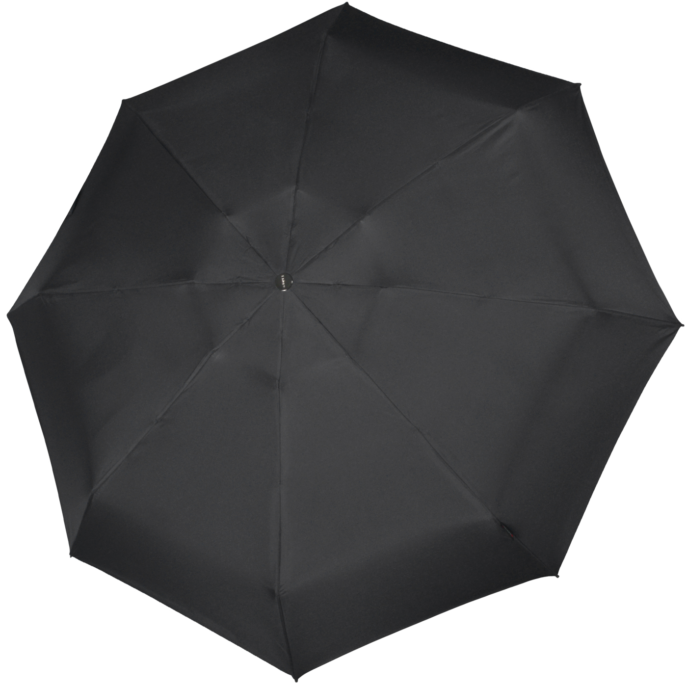 Knirps Taschenschirm T.100 Duomatic Auf-Zu-Automatik black edition - black