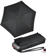 Knirps mini Taschenschirm Travel mat cross