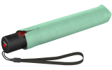 Knirps Taschenschirm U.200 Ultra Light Duomatic mit UV- und Hitzeschutz mit irisierender Beschichtung - mint
