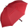 iX-brella 130 cm XXL Fiber-Golfschirm Automatik doppeltes Dach mit Ventilationsbezug - dark red