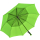 iX-brella 130 cm XXL Fiber-Golfschirm Automatik doppeltes Dach mit Ventilationsbezug - neon green