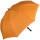 iX-brella 130 cm XXL Fiber-Golfschirm Automatik doppeltes Dach mit Ventilationsbezug - orange