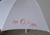 iX-brella XXL Mr.&Mrs. Hochzeitsschirm Automatik -...