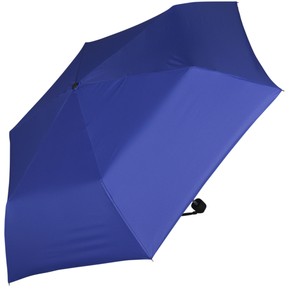 Doppler Regenschirm Mini Taschenschirm Havanna Stick mit UV- und Hitzeschutz - ocean blue-black