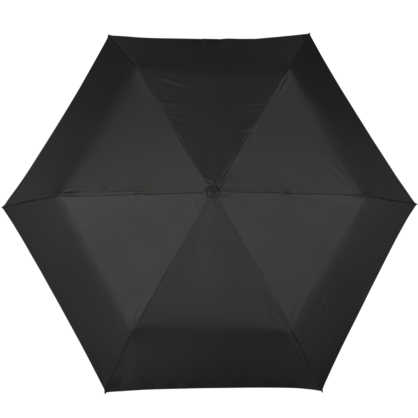 Doppler Regenschirm Mini Taschenschirm Havanna Stick mit UV- und Hitzeschutz - simply black-ivory
