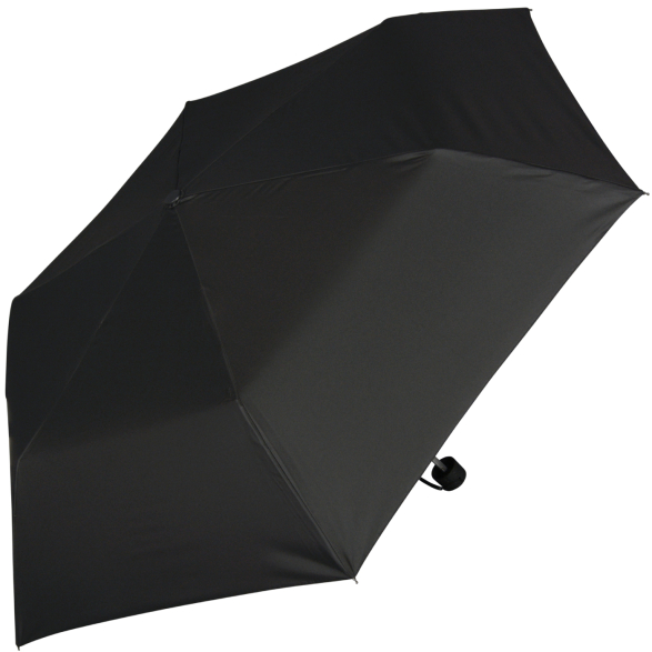 Doppler Regenschirm Mini Taschenschirm Havanna Stick mit UV- und Hitzeschutz - simply black-ivory