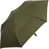 Knirps Taschenschirm Slim Duomatic Auf-Zu-Automatik - olive - 2. Wahl