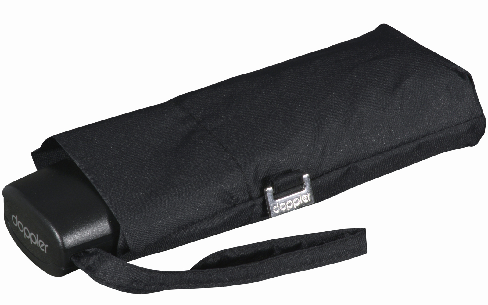 Doppler Regenschirm Damen Mini Taschenschirm Handy - black
