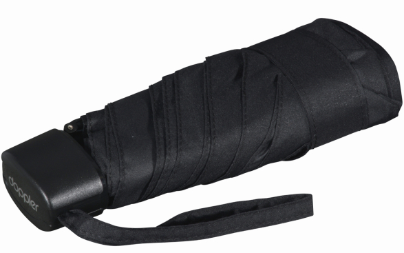 Doppler Regenschirm Damen Mini Taschenschirm Handy - black