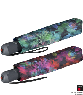 Knirps Damen Taschenschirm E.200 Duomatic - Peacock