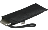 Doppler Damen Taschenschirm Carbonsteel Mini Slim mit UV- und Hitzeschutz - black-ivory