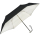 Doppler Damen Taschenschirm Carbonsteel Mini Slim mit UV- und Hitzeschutz - black-ivory
