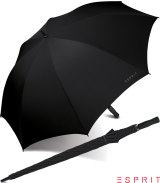 Esprit XXL Regenschirm Portierschirm Schirm Golf Manual black - schwarz