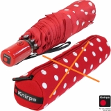 Knirps Mini Taschenschirm Slim Duomatic im Neopren-Case...