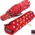 Knirps Mini Taschenschirm Slim Duomatic im Neopren-Case gepunktet - Polka Dots rot - 2. Wahl