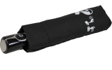 Doppler Damen Taschenschirm mit Auf-Zu-Automatik Magic Fiber Cats - black - 2. Wahl