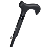 Doppler stabiler Stützschirm mit Fritzgriff Karo - beige - 82 cm