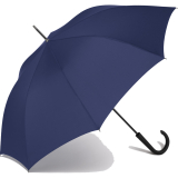 RS-Stockschirm exklusiv sturmsicher mit Automatik Fiberglas-Streben - navy - 2. Wahl