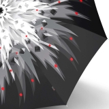 Knirps Taschenschirm T.200 Duomatic - stabil und sturmfest - Sparkling Star - 2. Wahl