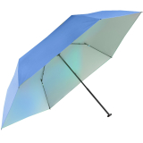 Knirps Taschenschirm US.050 Ultra Light Slim Manual mit UV- und Hitzeschutz mit irisierender Beschichtung - blue