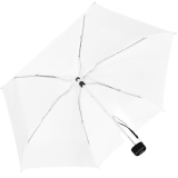 iX-brella Super-Mini-Taschenschirm - winziger Regenschirm im Etui weiß - 2. Wahl