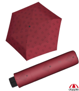 Doppler Mini Taschenschirm Havanna - Night Sky red