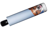 Doppler Damen Taschenschirm modern Art mit Auf-Zu-Automatik Magic Mini Daily Dog
