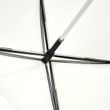 All Square® voll quadratischer Regenschirm - hellblau - 2. Wahl