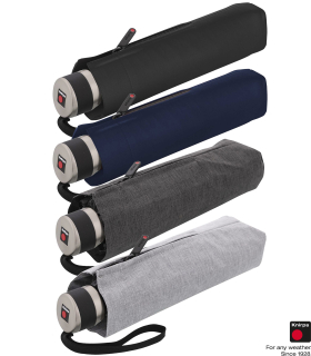 Knirps Taschenschirm C.041 Chrome Matt Small Manual