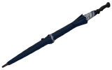 Falcone® XXL 140cm Riesen-Golfschirm mit starkem doppeltem Glasfibergestell - navy - 2. Wahl
