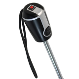 Knirps Regenschirm Taschenschirm Large Duomatic - black - 2. Wahl