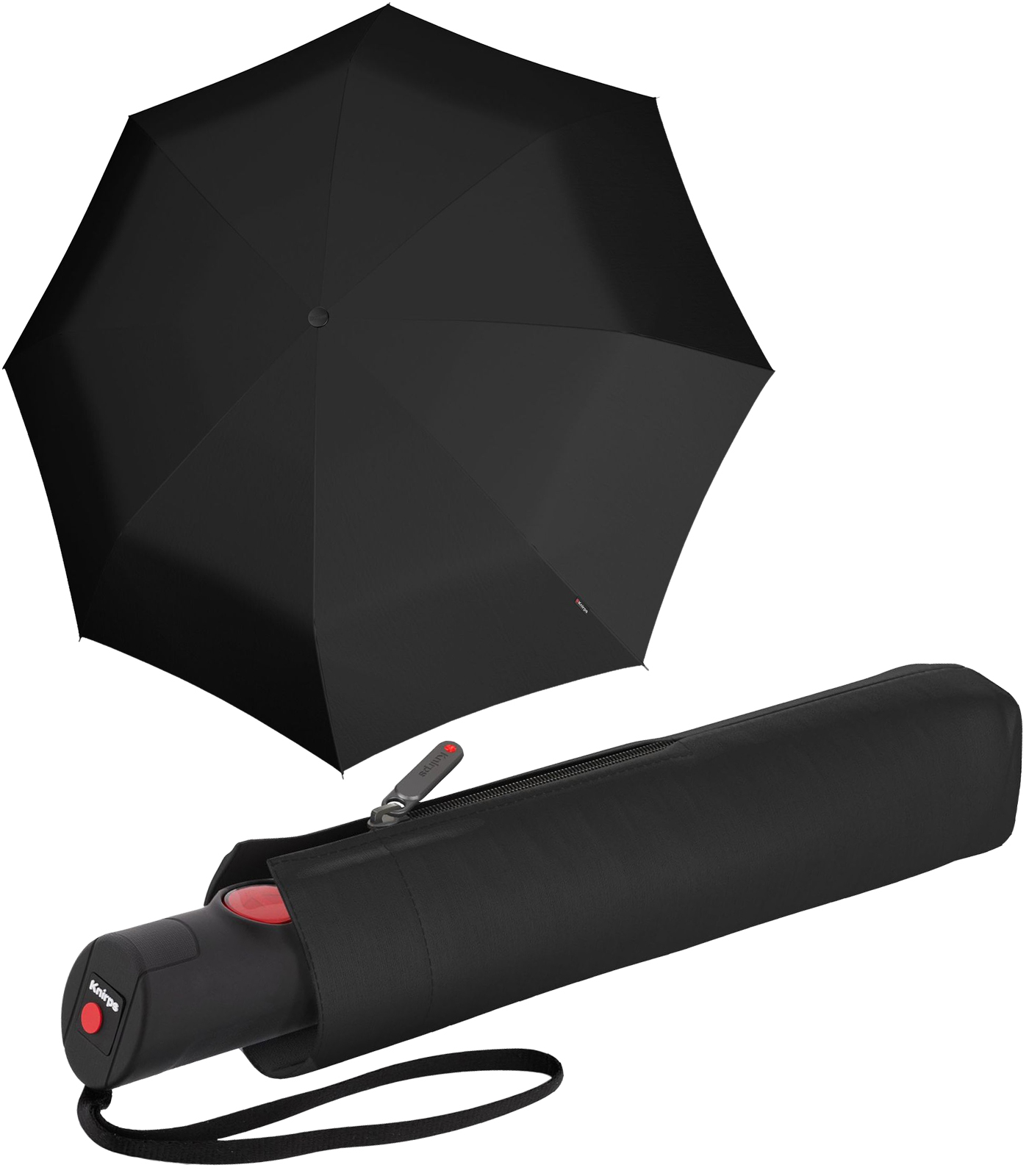 Knirps Taschenschirm T.205 Medium Duomatic - black